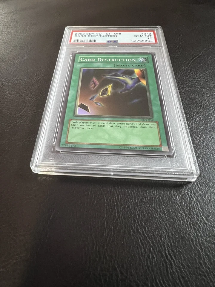 Yu-Gi-Oh 2002 Card Destruction SDY-042 Holo PSA 10 Gem Mint - Image 3 of 4