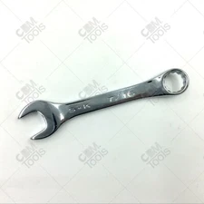 SK Hand Tools 88014 7/16" 12Pt Short Stubby Combination Wrench