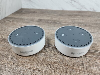  LOT2 ~Amazon Echo Dot RS03QR (2nd Generation) Smart speaker with Alexa White~ 