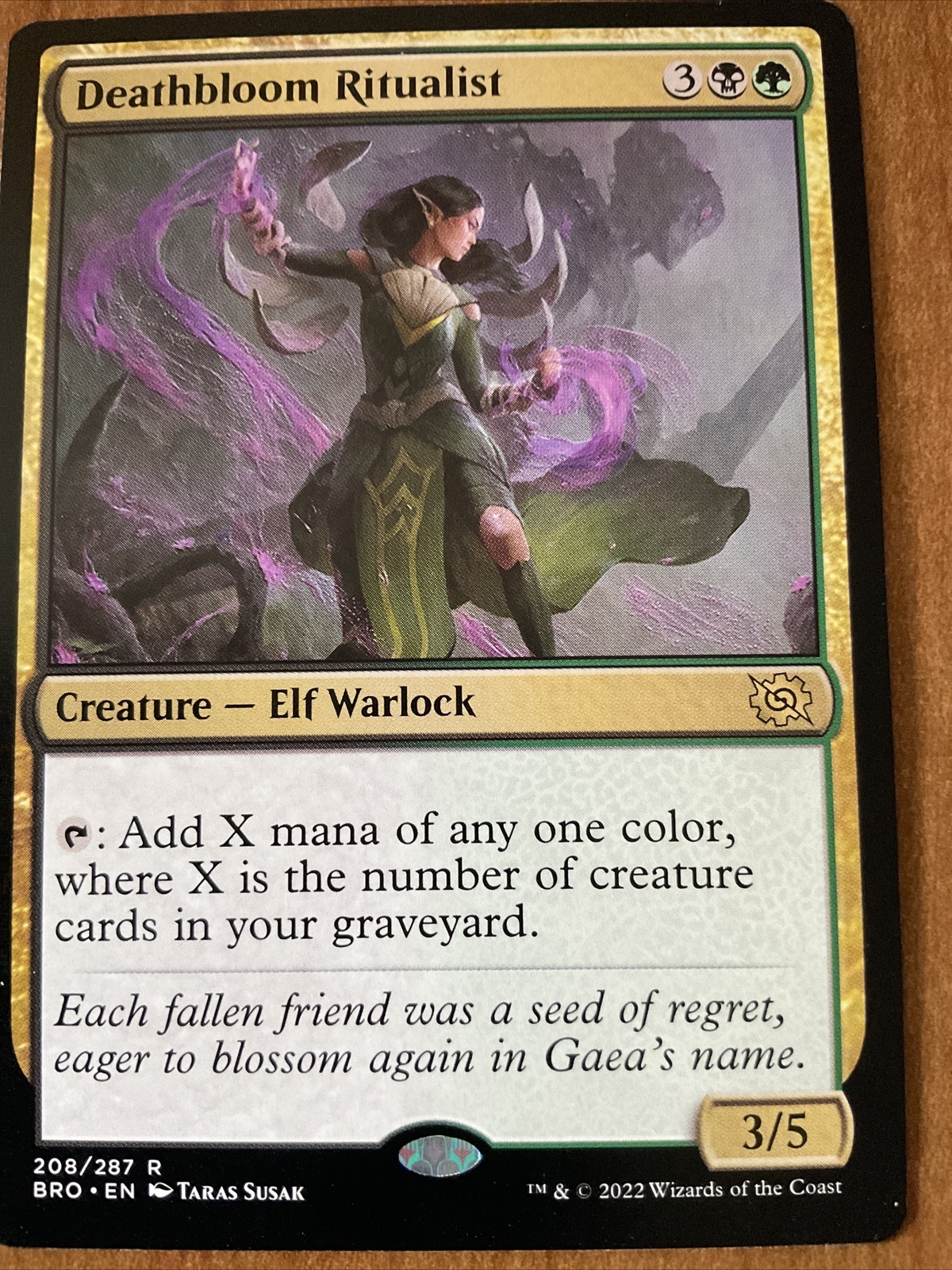 Deathbloom Ritualist [The Brothers' War] | eBay
