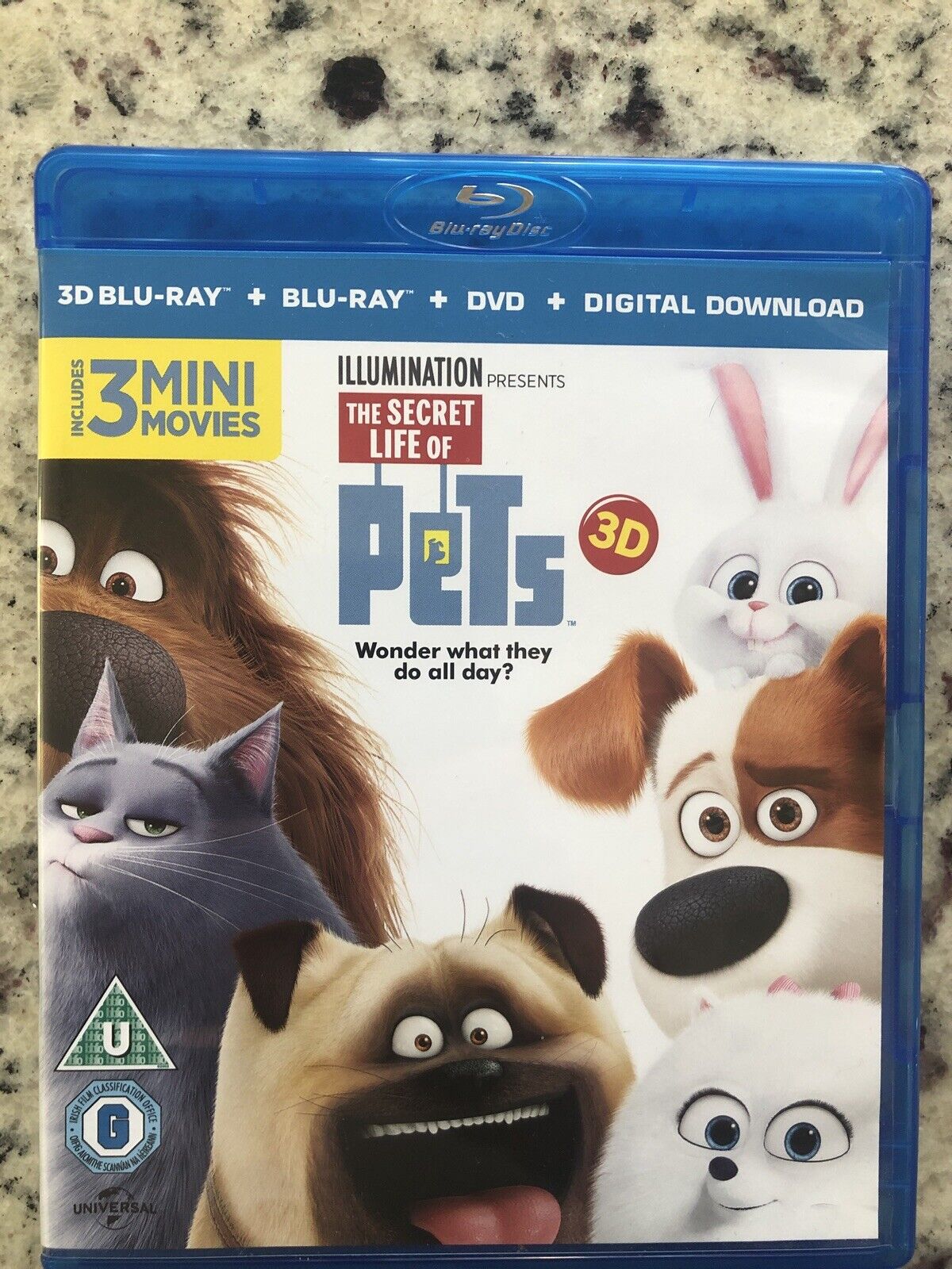 Blu-ray 3D movies - RARE movies! Secret Life of Pets RARE 3D | eBay