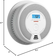 HUD Approved 10-Year Sealed Combination Smoke & Carbon Monoxide Detector Alarm
