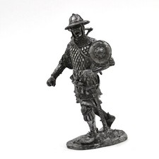 Tin 54mm Knights. European crossbowman 13th cent 1:32 Historical Miniature