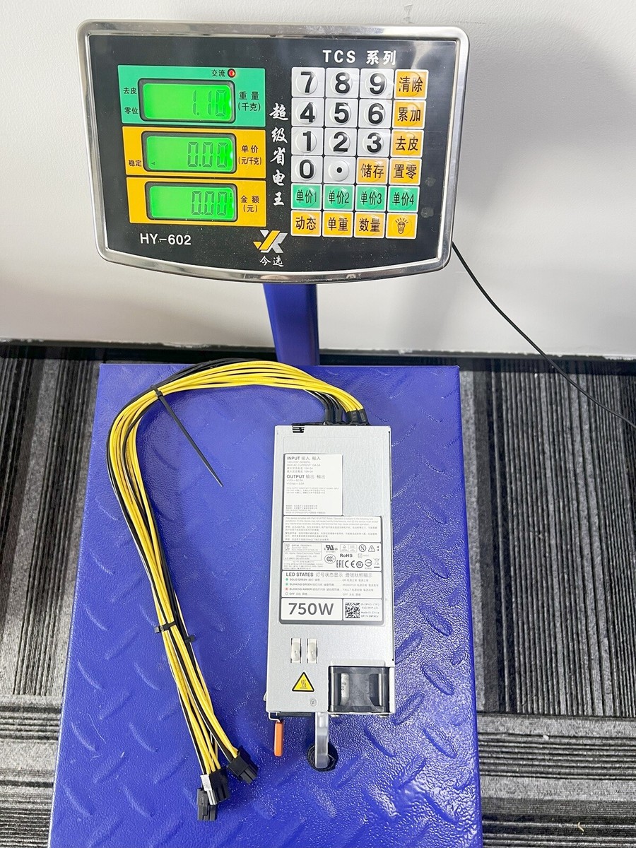 750W For box 6-pin Mute Miner power supply PSU for goldshell box