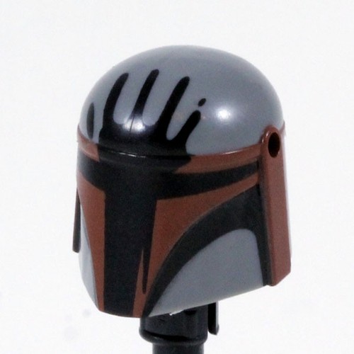 Clone Army Customs MANDALORIAN HELMET for SW Minifigures -Pick Color!- - Afbeelding 5 van 33