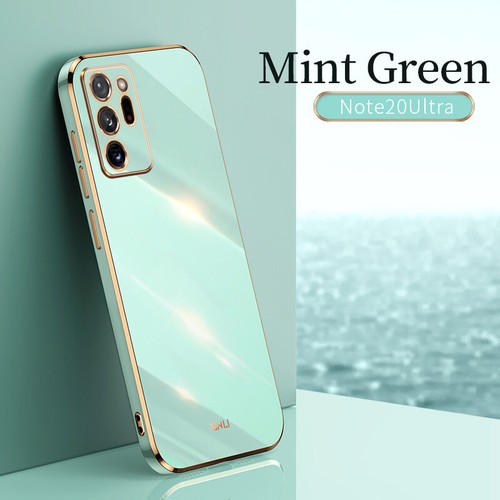 For Samsung Galaxy Note 20 Ultra 10 Luxury Plating Silicone Soft Back Case Cover - Picture 15 of 19