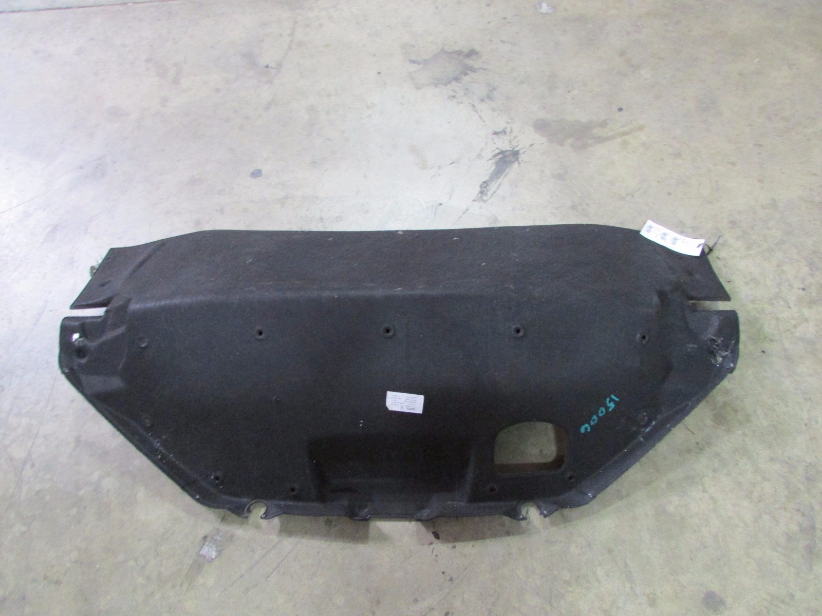 Ferrari California, Rear Trunk Carpet Liner Black, P/N 69772100, Used