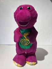 Fisher Price Barney Dinosaur Dino Dance Animated Dancing Singing Plush Works