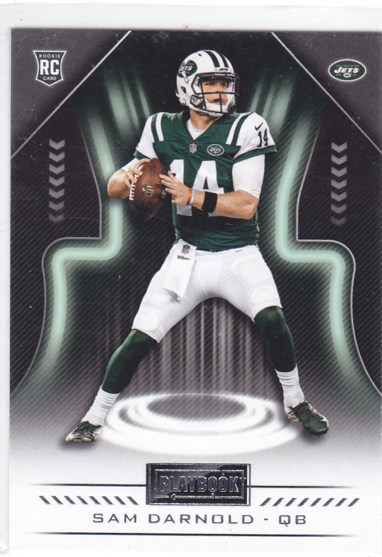 2018 Panini Playbook #101 Sam Darnold Rc Rookie