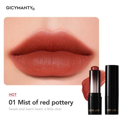 Velvet Matte Lipstick - Low Saturation, Transfer-Proof, Long-Lasting - Picture 5 of 10