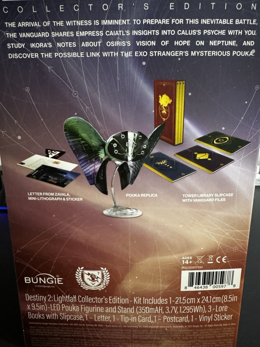 Destiny 2 Lightfall Collectors Edition (codes redeemed) | eBay UK