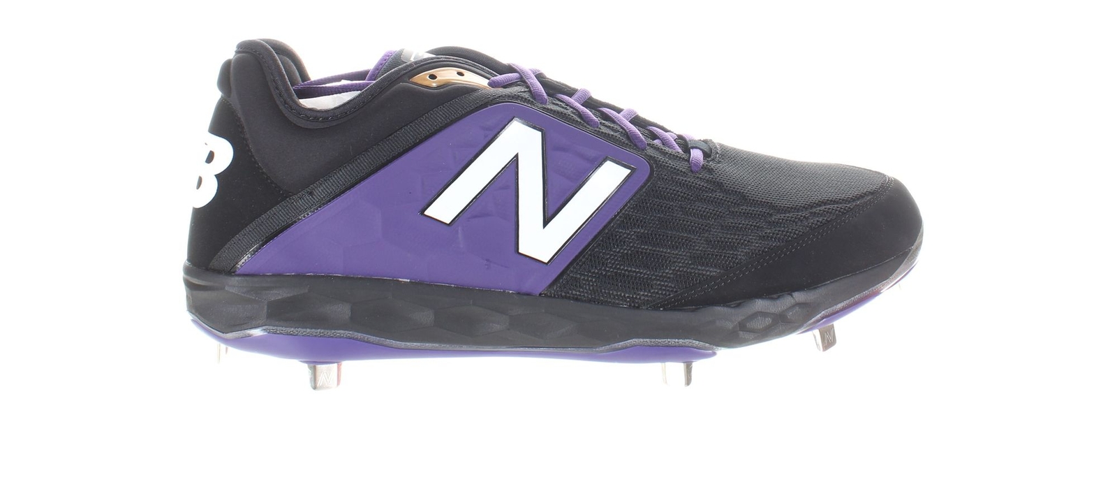 New Balance Mens L3000bp4 Black Baseball Cleats Size 15 (2E) (7316222)