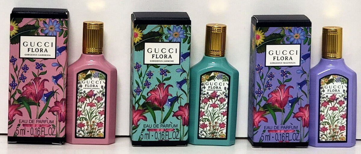GUCCI FLORA GORGEOUS Gardenia, Jasmine, Magnolia, Orchid EDP 0.16