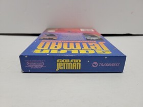 Solar Jetman con p&oacute;ster Nintendo NES completo en caja en caja original
