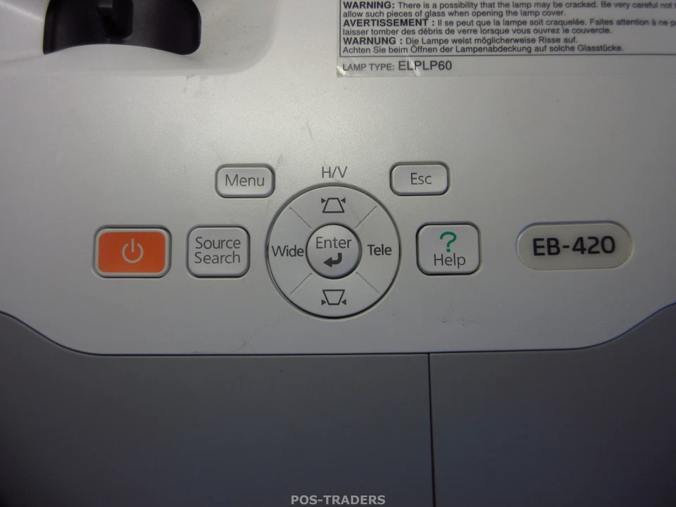 Epson EB-420 Short-throw XGA projector Beamer 3LCD 2500 Lumens HDMI - 1,288 H - Bild 4 von 4