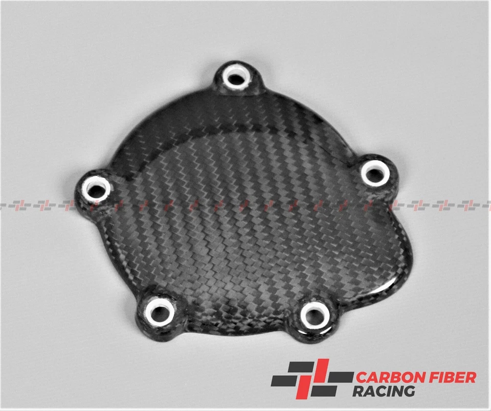 2004-2009 MV Agusta Brutale Crank End Cover - 100% Carbon Fiber - Image 2 of 2