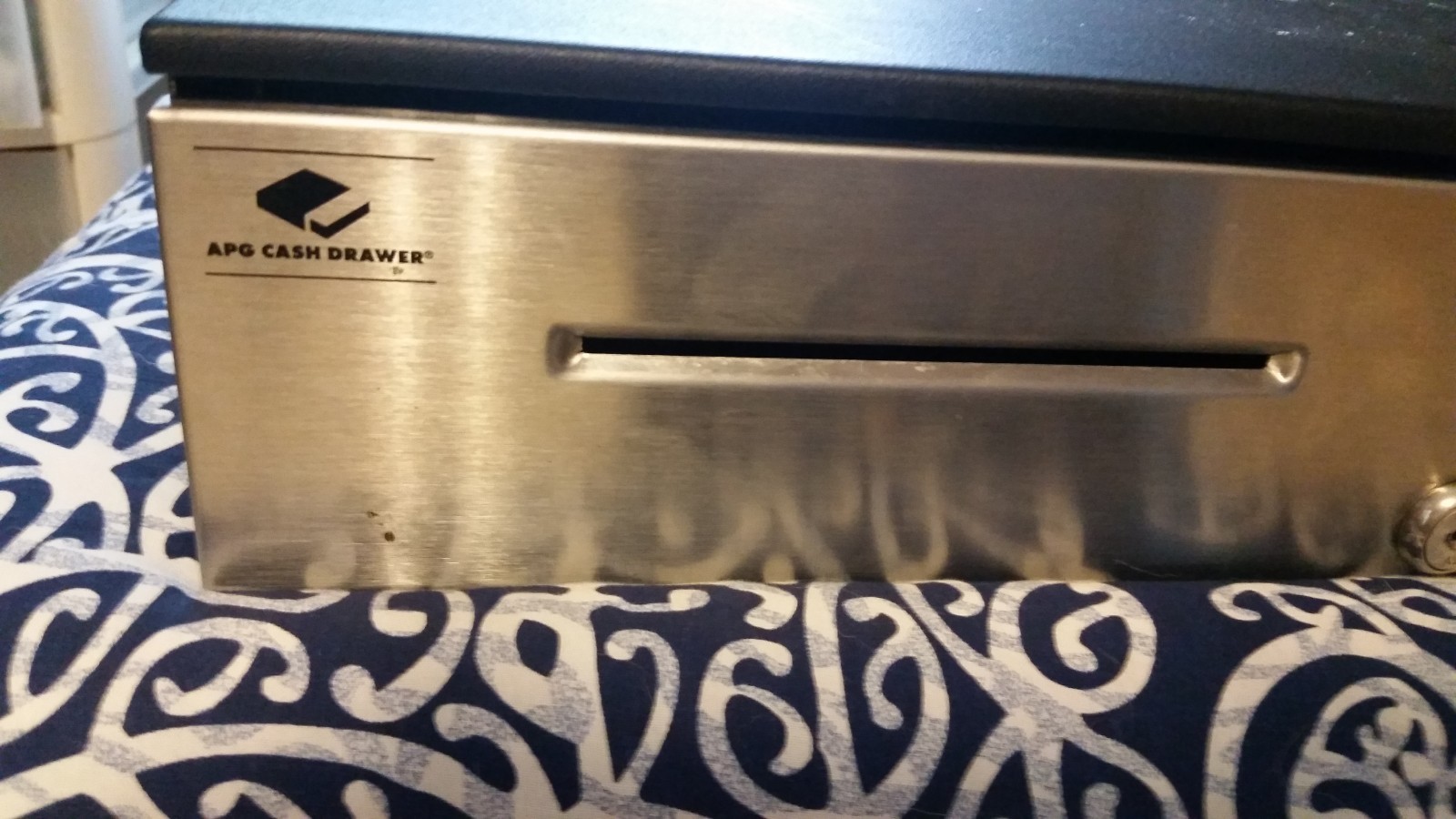 used cash register setup - verifone vx570, star tsp 650, apg cash drawer