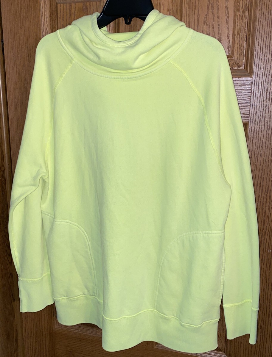 Polo Ralph Lauren oversized hoodie Bright Neon yellow size small