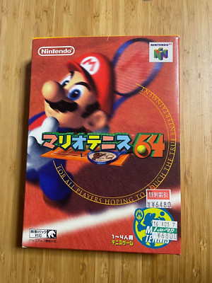 USED MARIO TENNIS 64 Nintendo 64 JAPAN