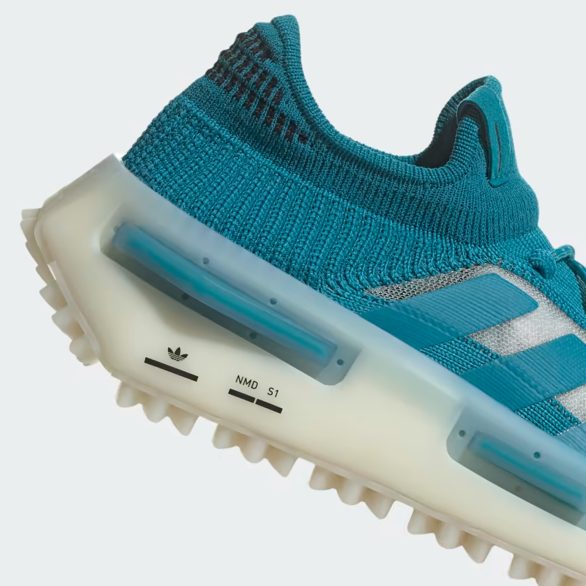 NMD-S1 Adidas Active Teal / Core Black / Off White Adidas NMD S1 Casual Shoes Active Teal / Core Black Sz 10  main image 3