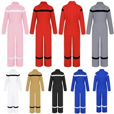 Kids Boys Jumpsuit Jogging Bodysuit Role Play Coverall Overalls Costume Leotard