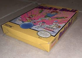 Rock n Ball (Nintendo NES, 1989) CIB with Manual & Poster