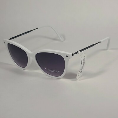 Vince Camuto Cat Eye Sunglasses - White Amazon.com: Vince Camuto VC964 Oversized 100% UV Protective  main image 2
