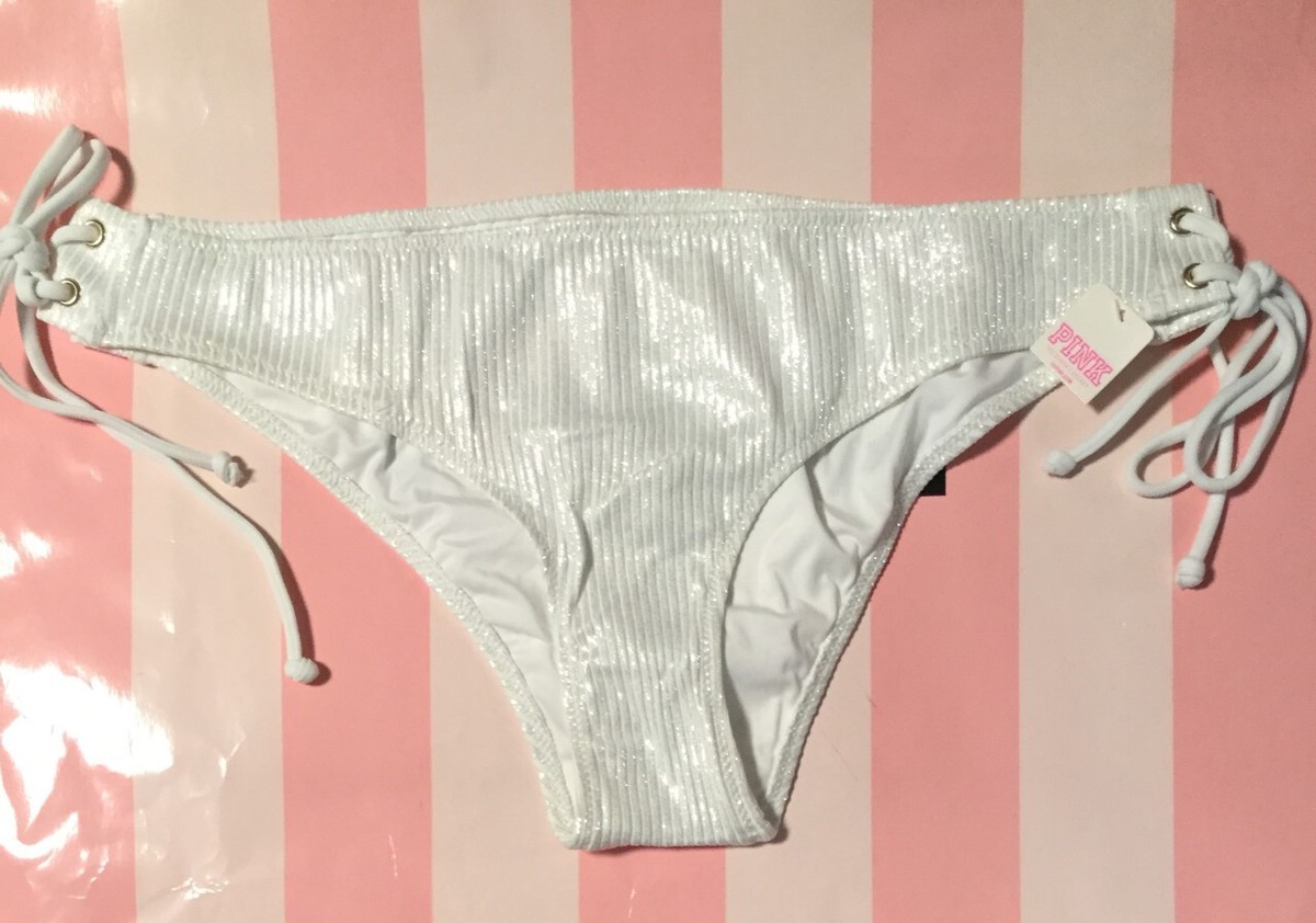 NWT Victoria's Secret PINK Strappy Sides Swim Bikini Bottom NWT Victoria's Secret PINK Strappy Sides Swim Bikini Bottom