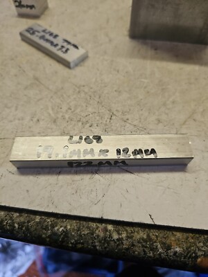 Aluminium Blöcke L168 19,1 mm x 12 mm  