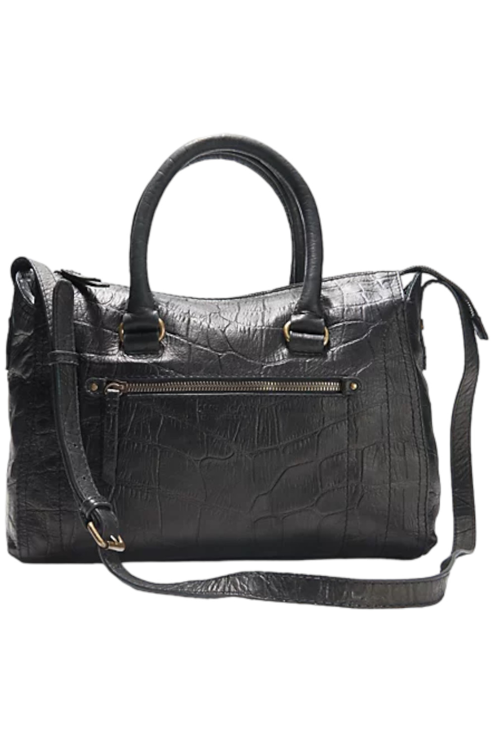 Сумка American Leather Co. Berryville Black Croco