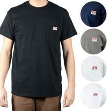 Ben Davis Men's Short Sleeve T-Shirt 100 Cotton Classic Pocket Logo Tee Shirt