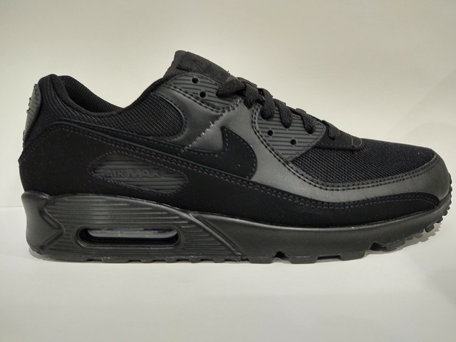 mens nike air max 90 triple black