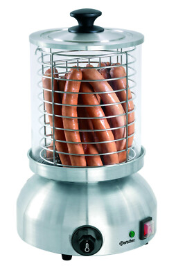 Elektro Hot Dog Gerät Wärmer rund 295 x 295 x 415  230V Gastro Imbiss Gastlando