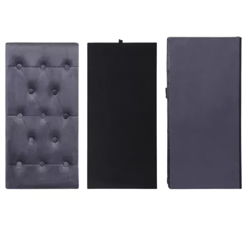 Storage Ottoman Bench Foot Rest Stool for Bedroom Entryway Living Room - Picture 44 of 90