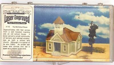 Vitrine Miniaturen 116 Old School Haus Laser Cut Spur N Bausatz