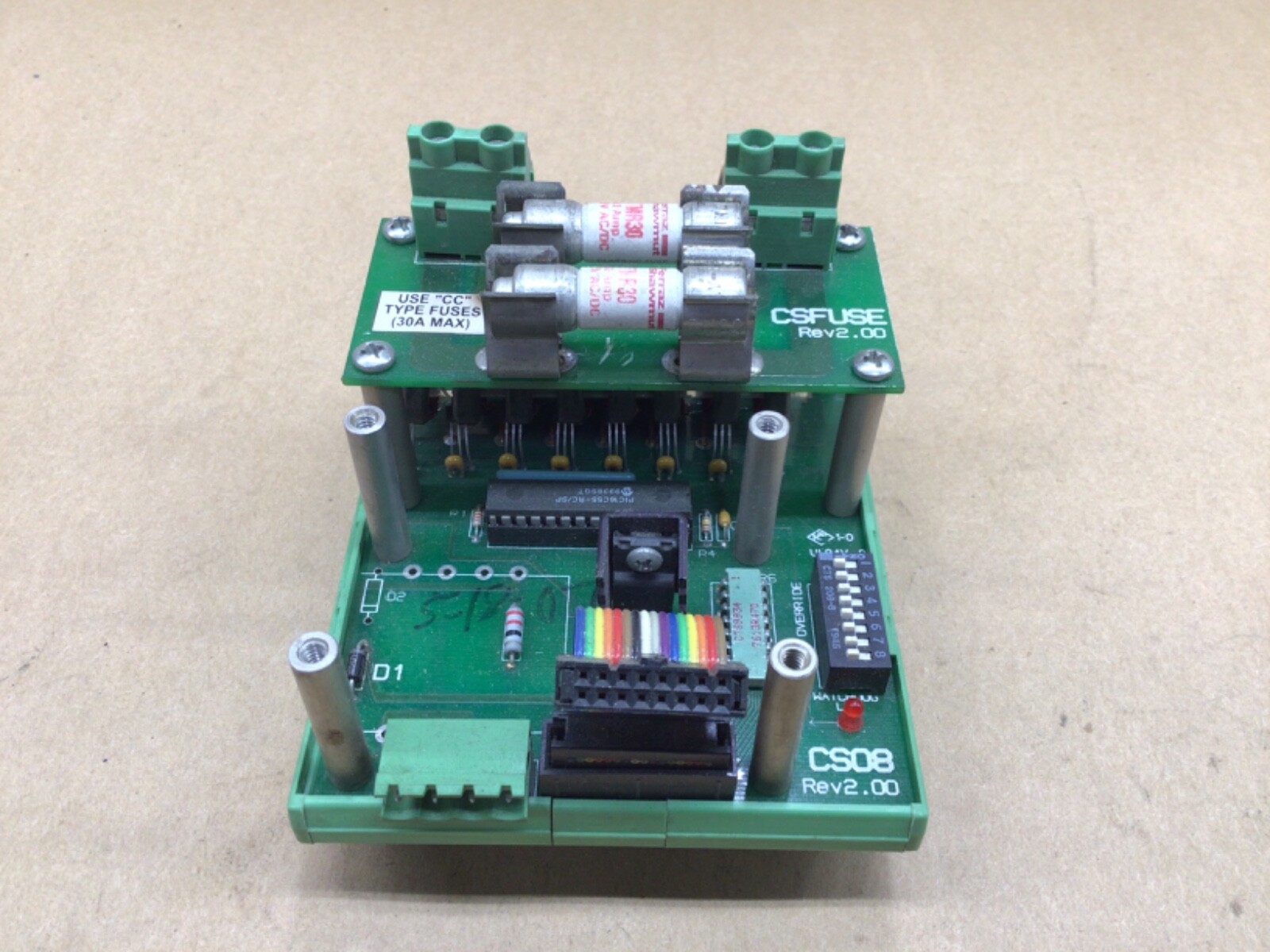 Phoenix Contact CS08 Heater Failure Board Control Board CSIT #4012K57IAC