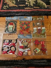 Jolee  s Boutique Christmas Scrapbooking Stickers - Lot Of 6 Collage New Sealed