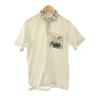 Castelbajac Men's Gray Cotton Polo Shirt Size 2 Vintage B Condition