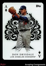 2023 Topps All Aces #AA60 Don Drysdale HOF DODGERS