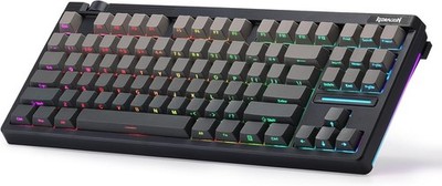 Redragon K729 PRO TKL Gaming Tastatur RGB Hot Swap Wireless US Layout Schwarz
