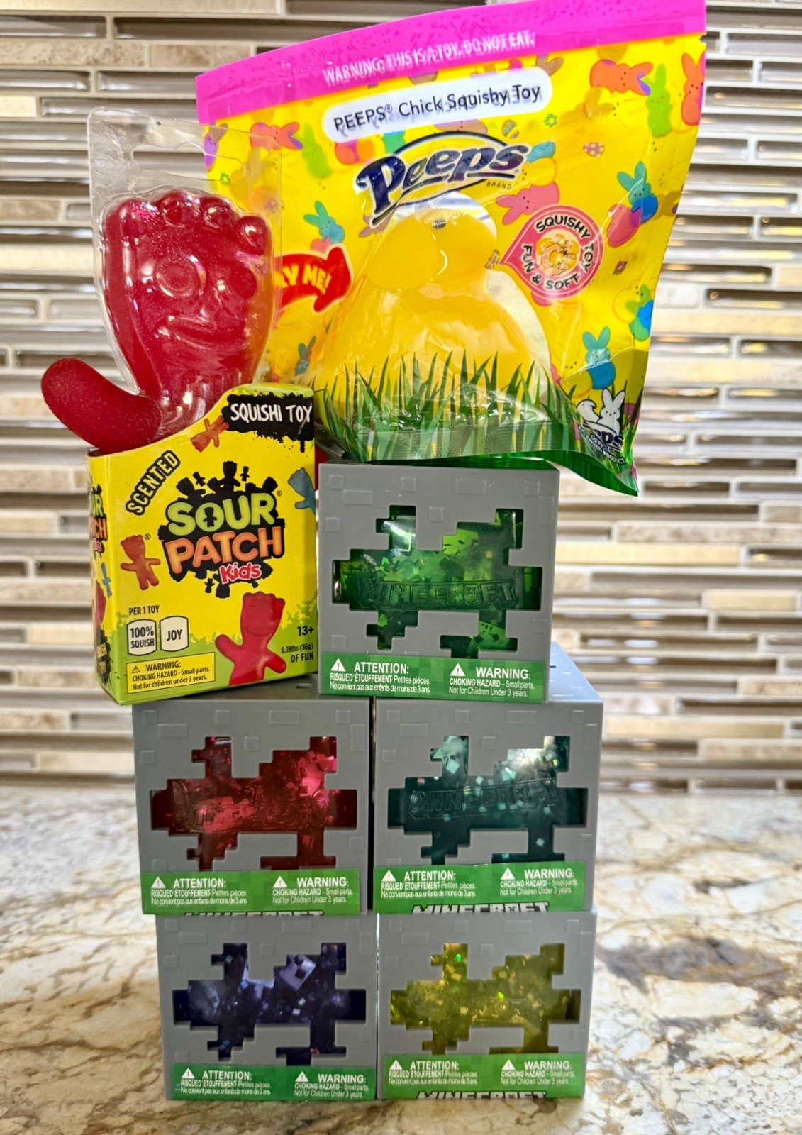 Minecraft ⛏️ Huge Bundle Set Lot Of 7 Items Squish Viral Tiktok