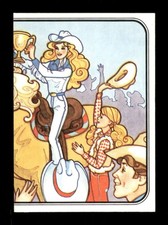 1983 Panini Barbie Sticker Card 26 Horse Loving BXCP14