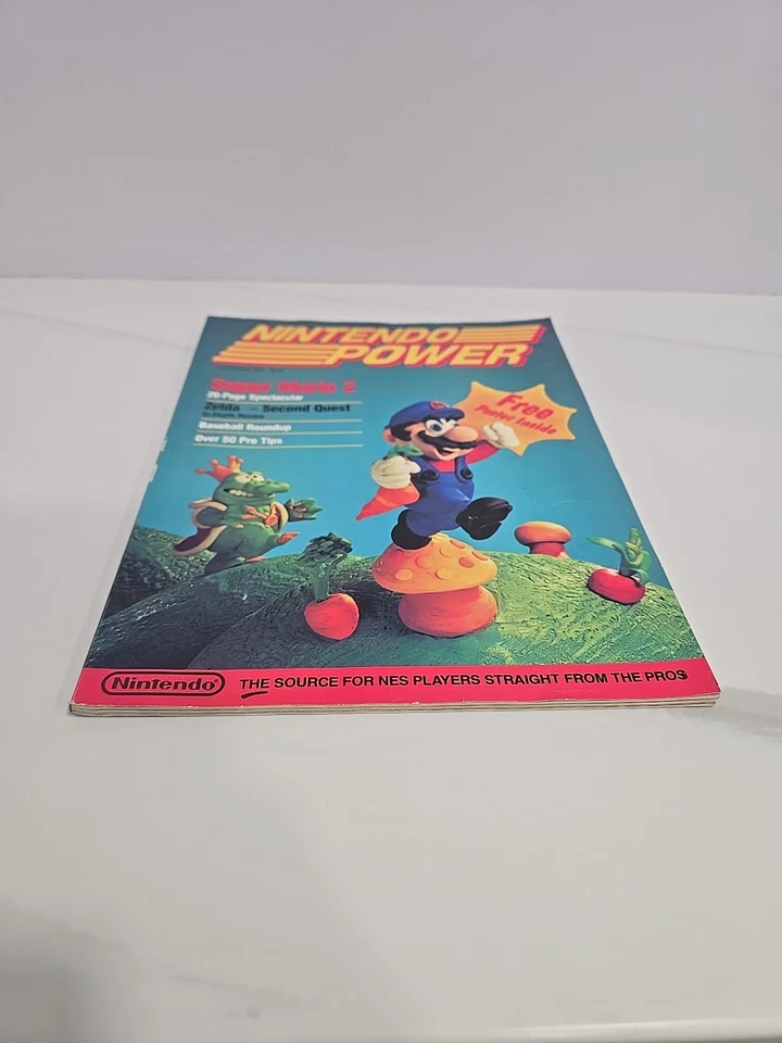 Nintendo Power Issue # 1 July August 1988 Complete w/ Poster & Both Inserts VGC - Image 3 of 4