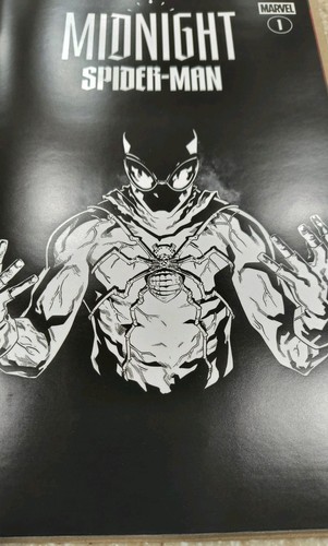 Midnight Spider-Man #1 Will Sliney Third Eye Exclusive LTD 750 Marvel Inhand - Picture 7 of 11