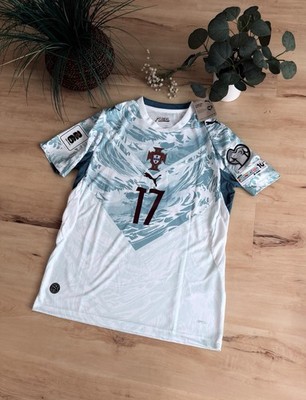 Portugal World Cup 2026 Soccer Jersey Rafael Leão #17 Away Puma