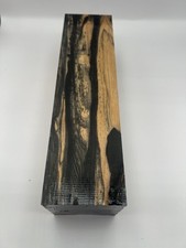 Black and White Ebony Turning Blank 3 1/2"x3 3/16"x12" BWE32