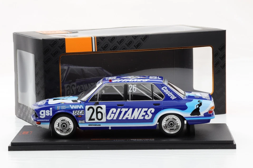 1:18 IXO BMW 528i E28 #26 Gitanes 24h Spa 1982 18RMC183A - Immagine 4 di 4