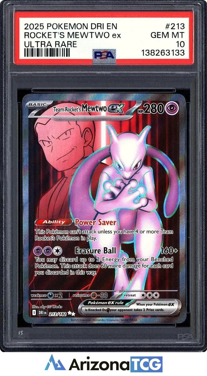 Team Rocket's Mewtwo Ex Pokémon TCG Cards for sale | eBay