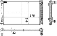 Mahle MotorküHler WasserküHler CR 789 000S FüR Audi 4F2 A6 4F5 C6 Avant Allroad