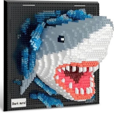 2000+pcs Hai Bausteine Bausatz Klemmbausteine Kreatives Geschenk für Kinder